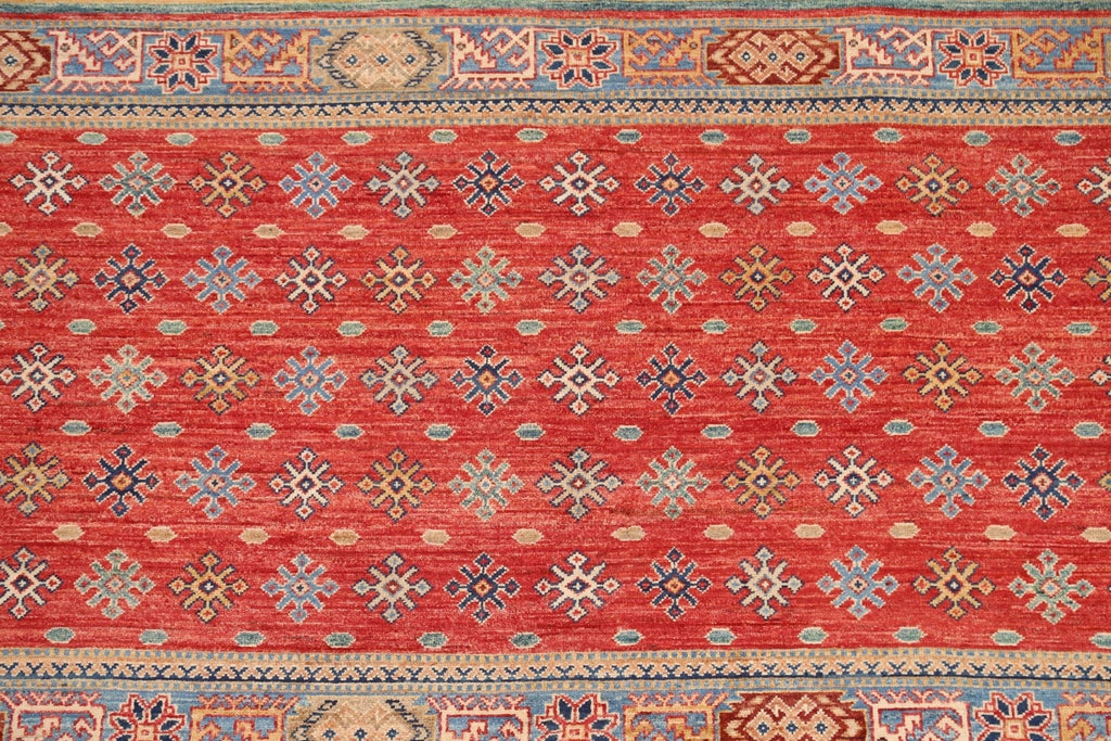 Vegetable Dye Kazak Oriental Area Rug 6x8