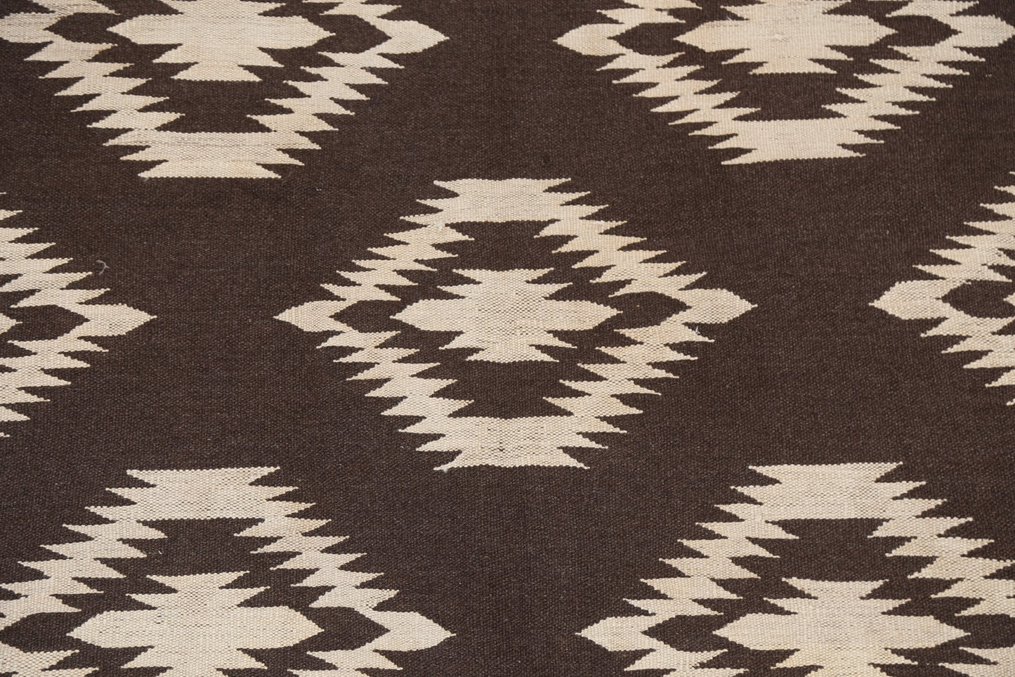 Tribal Kilim Natural Dye Area Rug 5x7