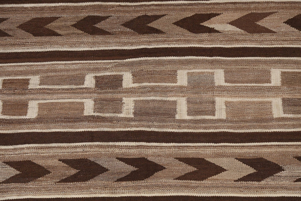 Natural Dye Tribal Kilim Oriental Area Rug 5x7