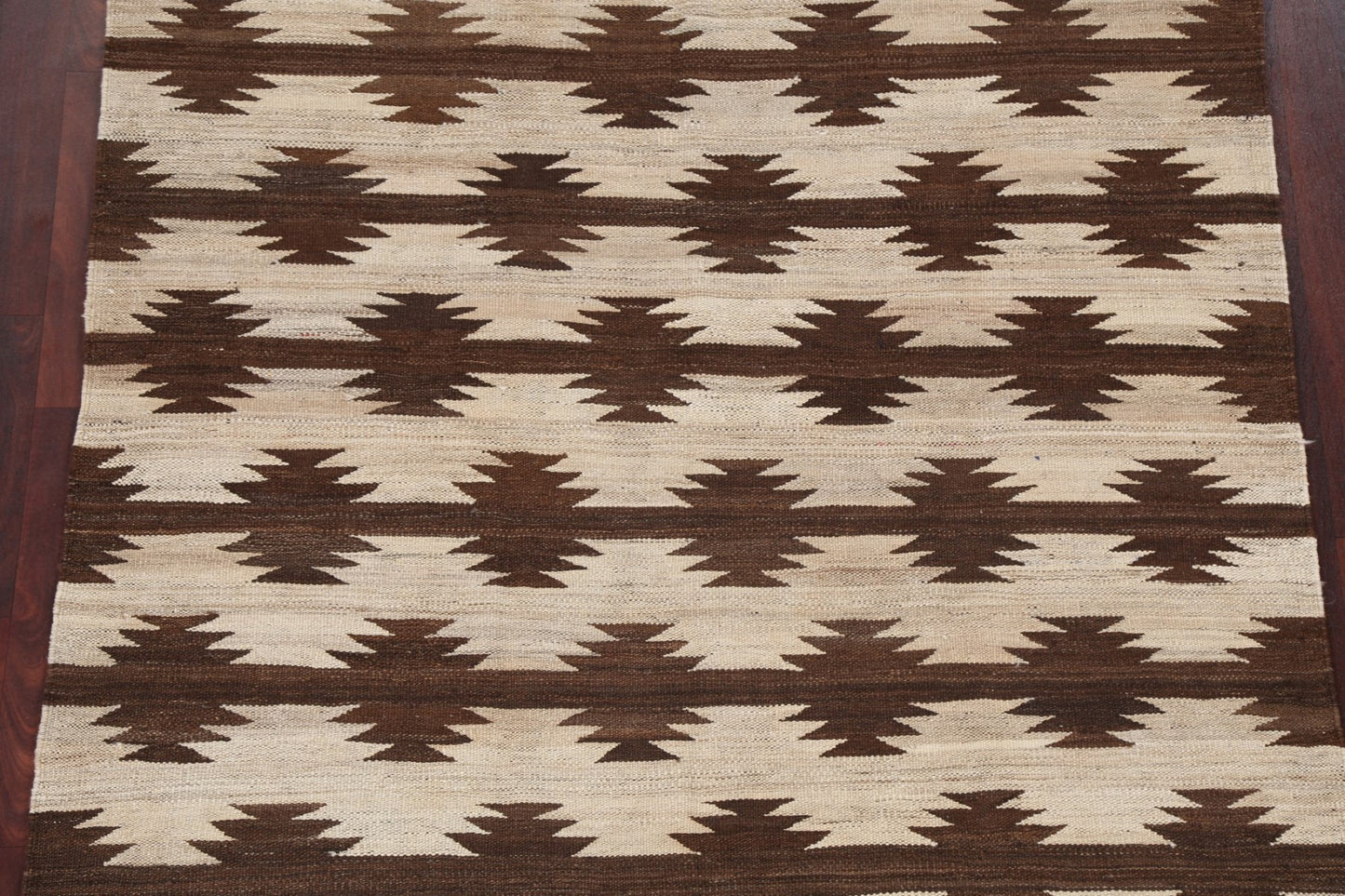 Natural Dye Tribal Kilim Oriental Area Rug 5x6