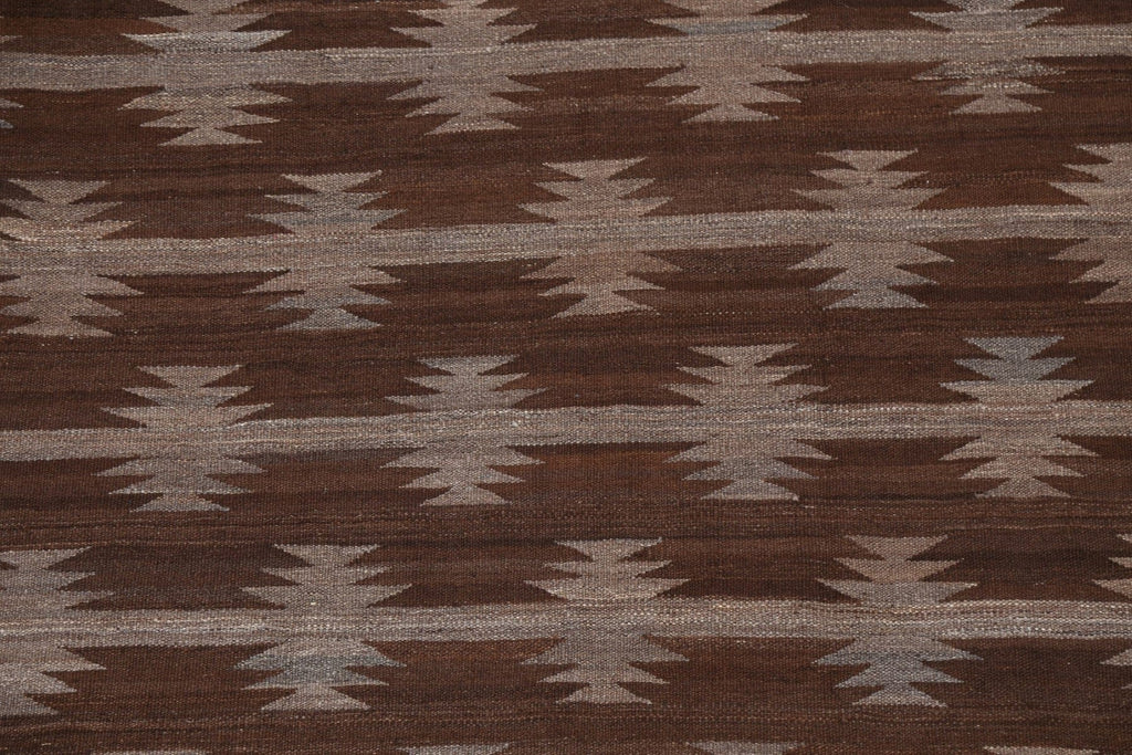 Natural Dye Kilim Handmade Area Rug 5x7