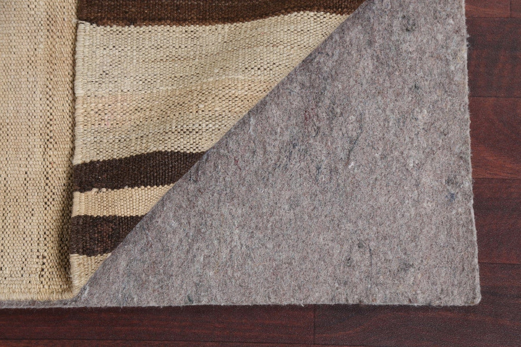 Natural Dye Kilim Flat-Weave Area Rug 5x7