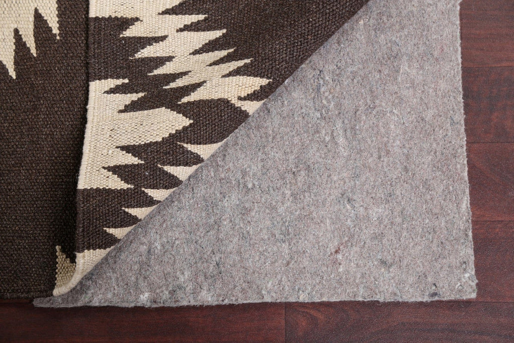 Natural Dye Kilim Flat-Weave Area Rug 5x7