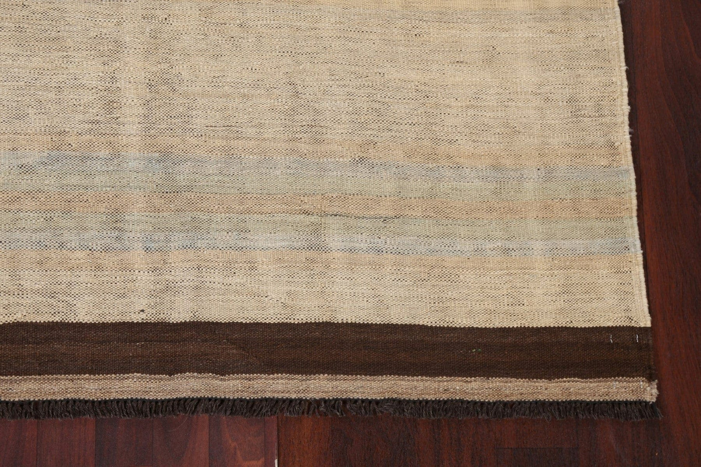 Natural Dye Kilim Wool Area Rug 5x7