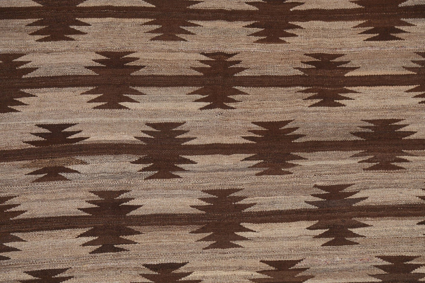 Natural Dye Kilim Handmade Area Rug 5x7