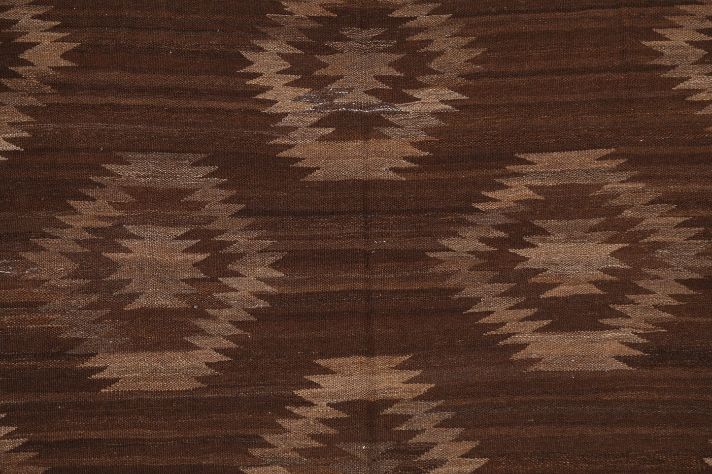 Natural Dye Tribal Kilim Wool Area Rug 5x6