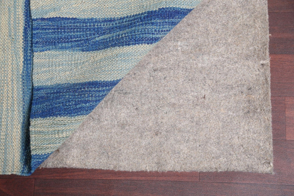 Natural Dye Kilim Flat-Weave Area Rug 10x13