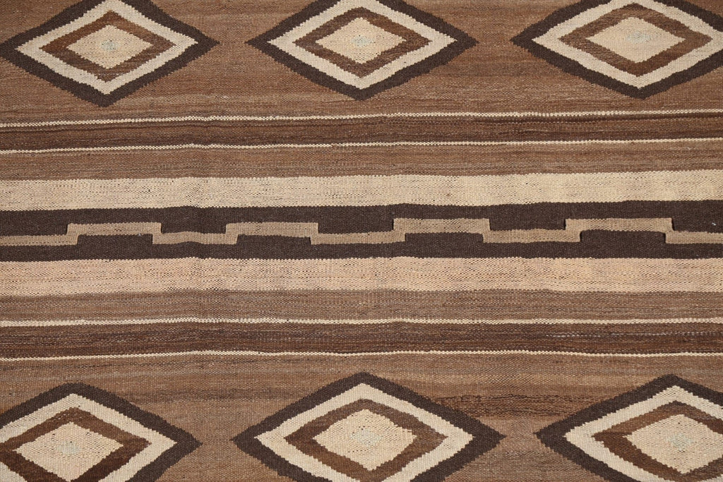 Natural Dye Tribal Kilim Handmade Area Rug 5x10