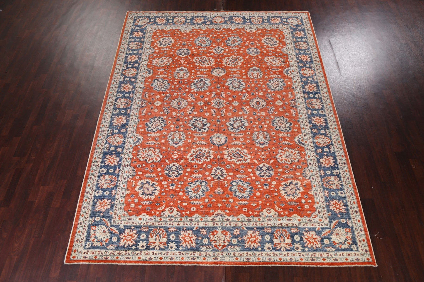 Vegetable Dye Ziegler Turkish Area Rug 9x12