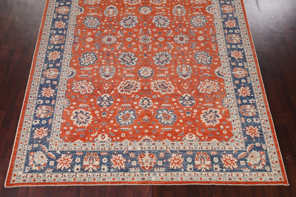 Vegetable Dye Ziegler Turkish Area Rug 9x12