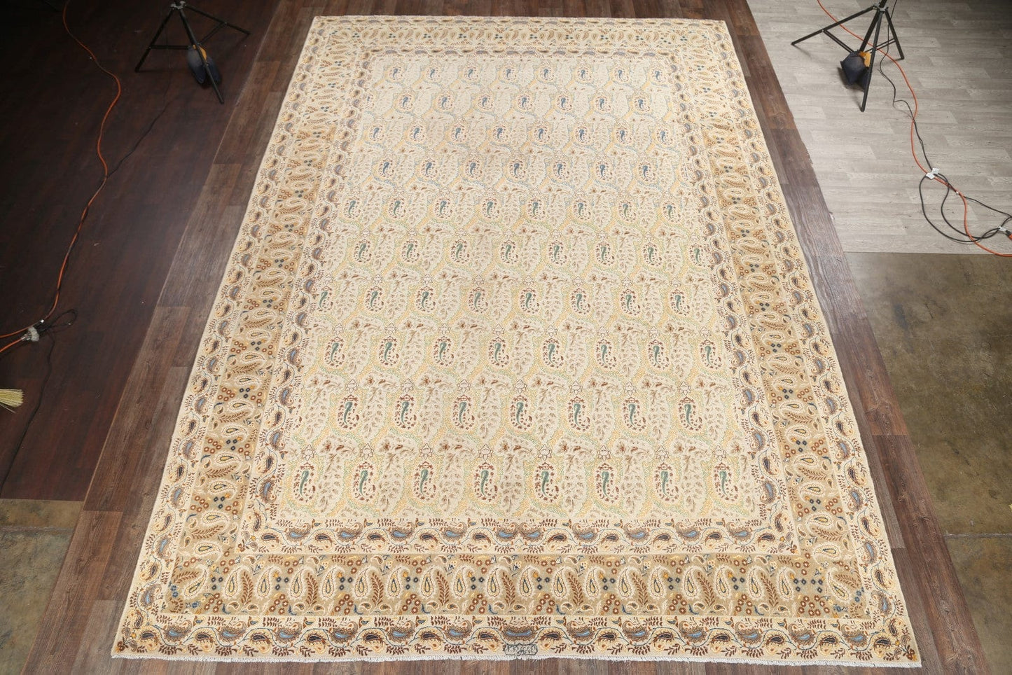 11x16 Paisley Kashan Persian Area Rug