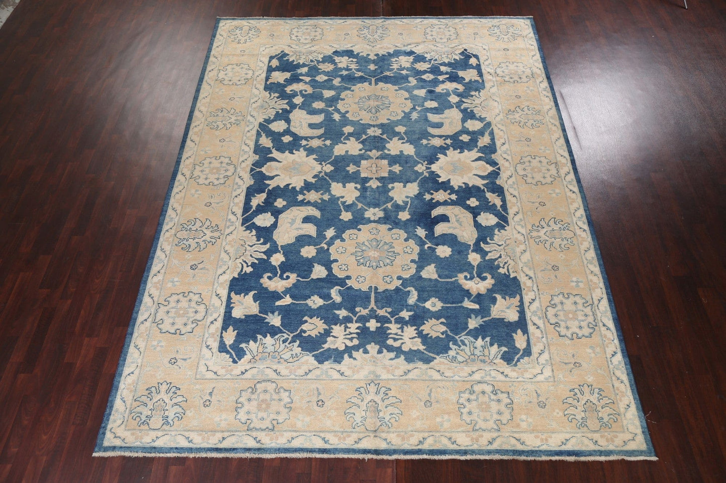 Vegetable Dye Oushak Turkish Area Rug 10x13