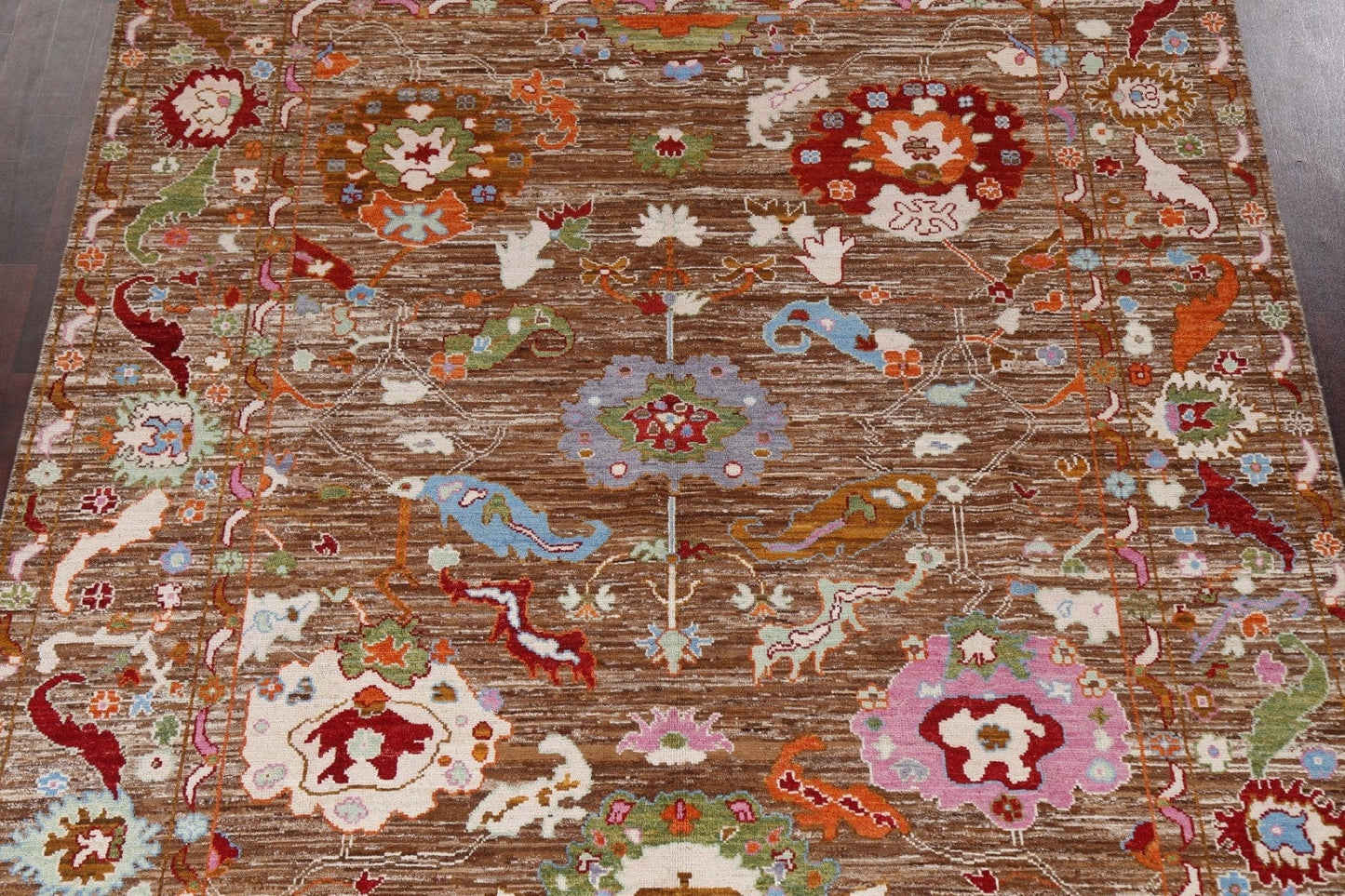 Vegetable Dye Oushak Turkish Area Rug 8x10