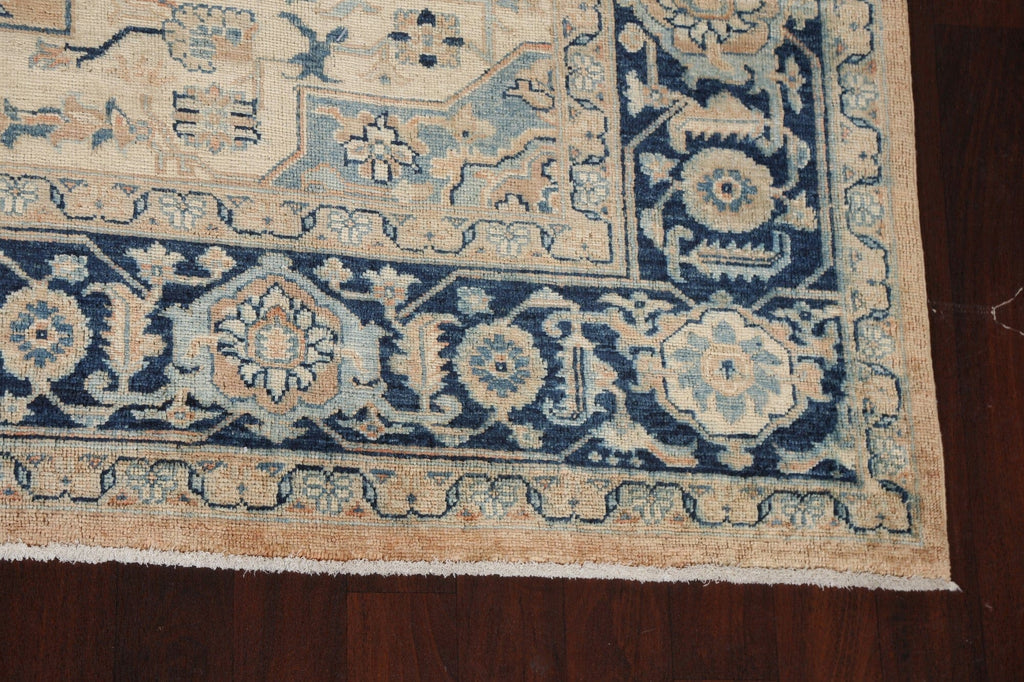 Vegetable Dye Heriz Turkish Area Rug 9x12