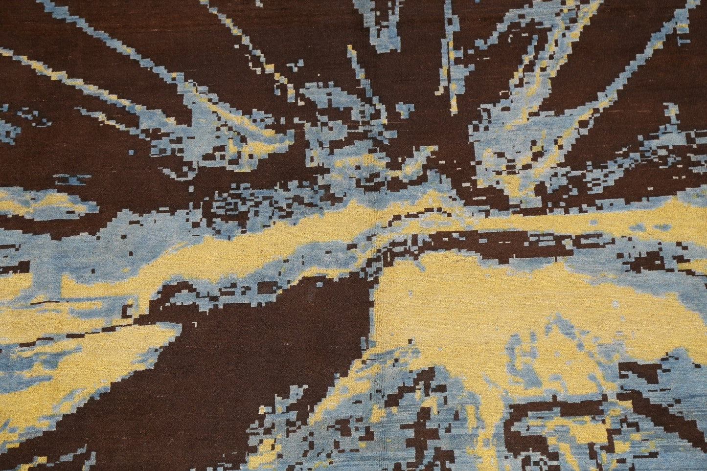 Handmade Abstract Oriental Area Rug 8x10