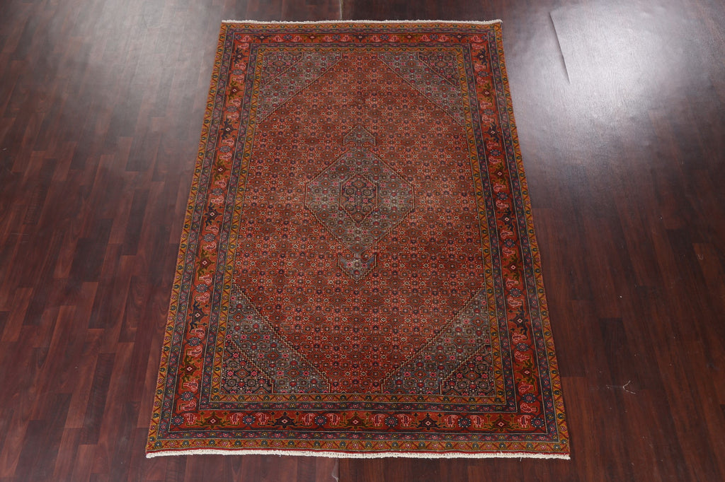 Geometric Ardebil Persian Area Rug 6x10