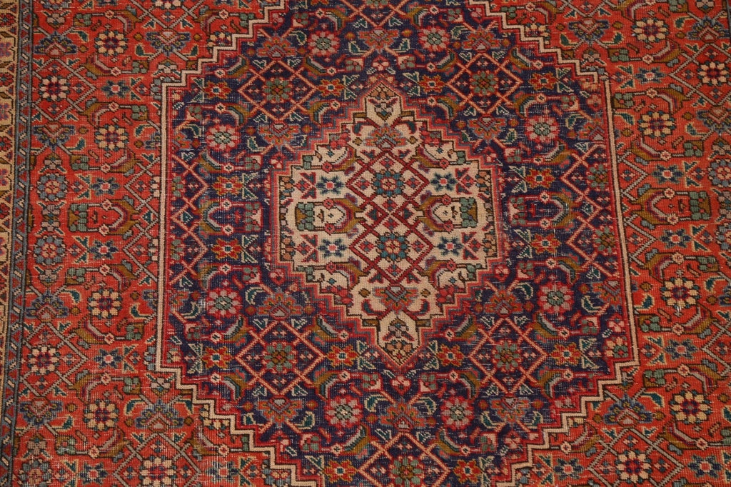 Vintage Tabriz Persian Area Rug 5x9