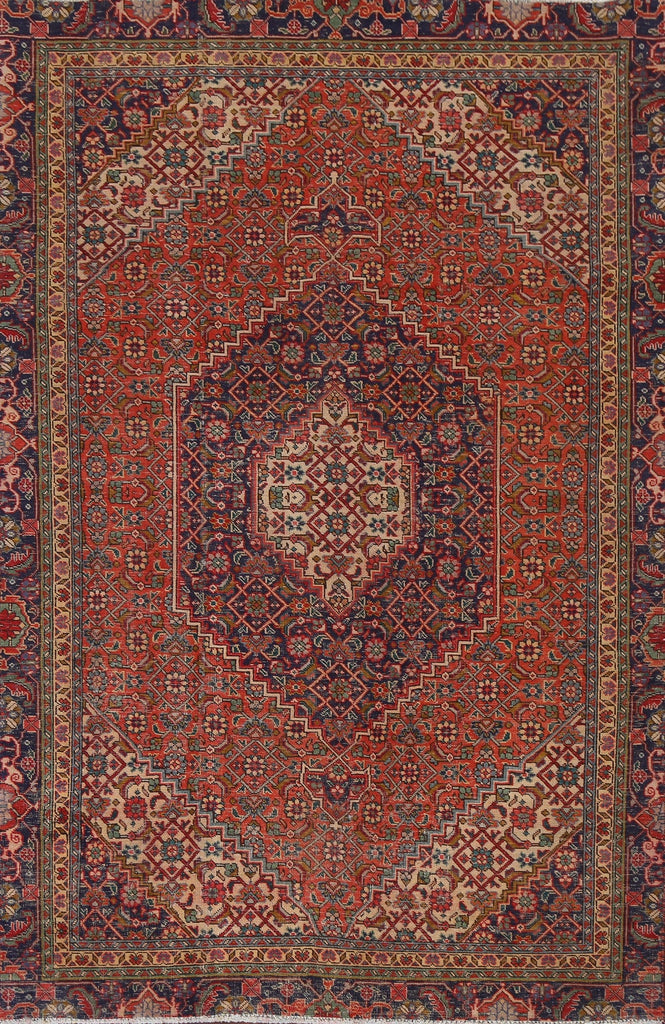 Vintage Tabriz Persian Area Rug 5x9