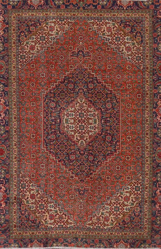 Vintage Tabriz Persian Area Rug 5x9