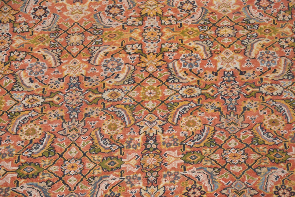 Antique Vegetable Dye Mahal Persian Area Rug 7x11