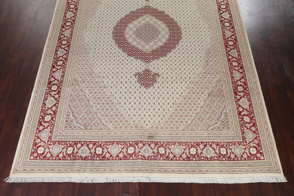 Handmade Wool Tabriz Mahi Large Area Rug 10x14