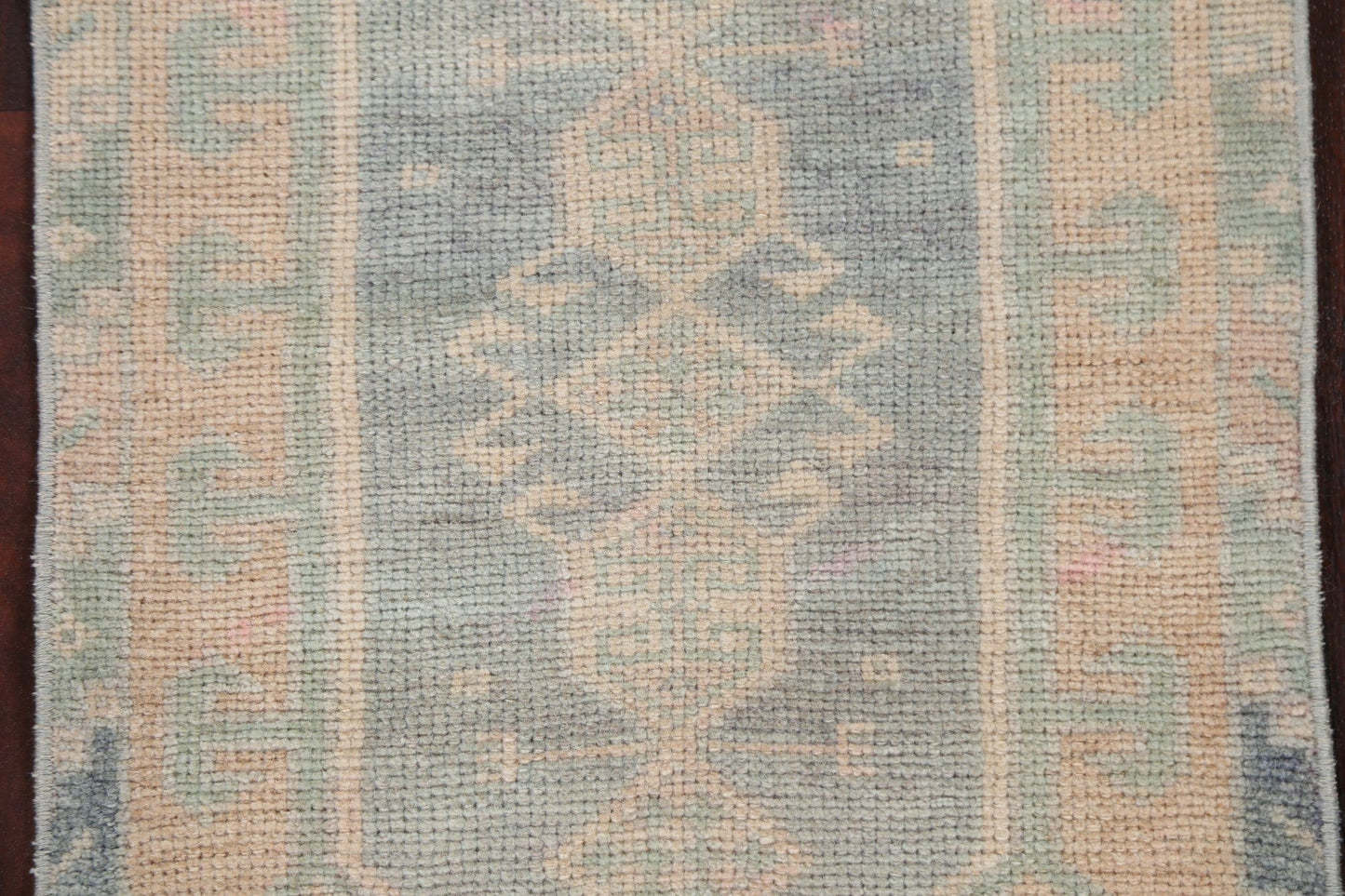 Handmade Wool Oushak Turkish Area Rug 1x3