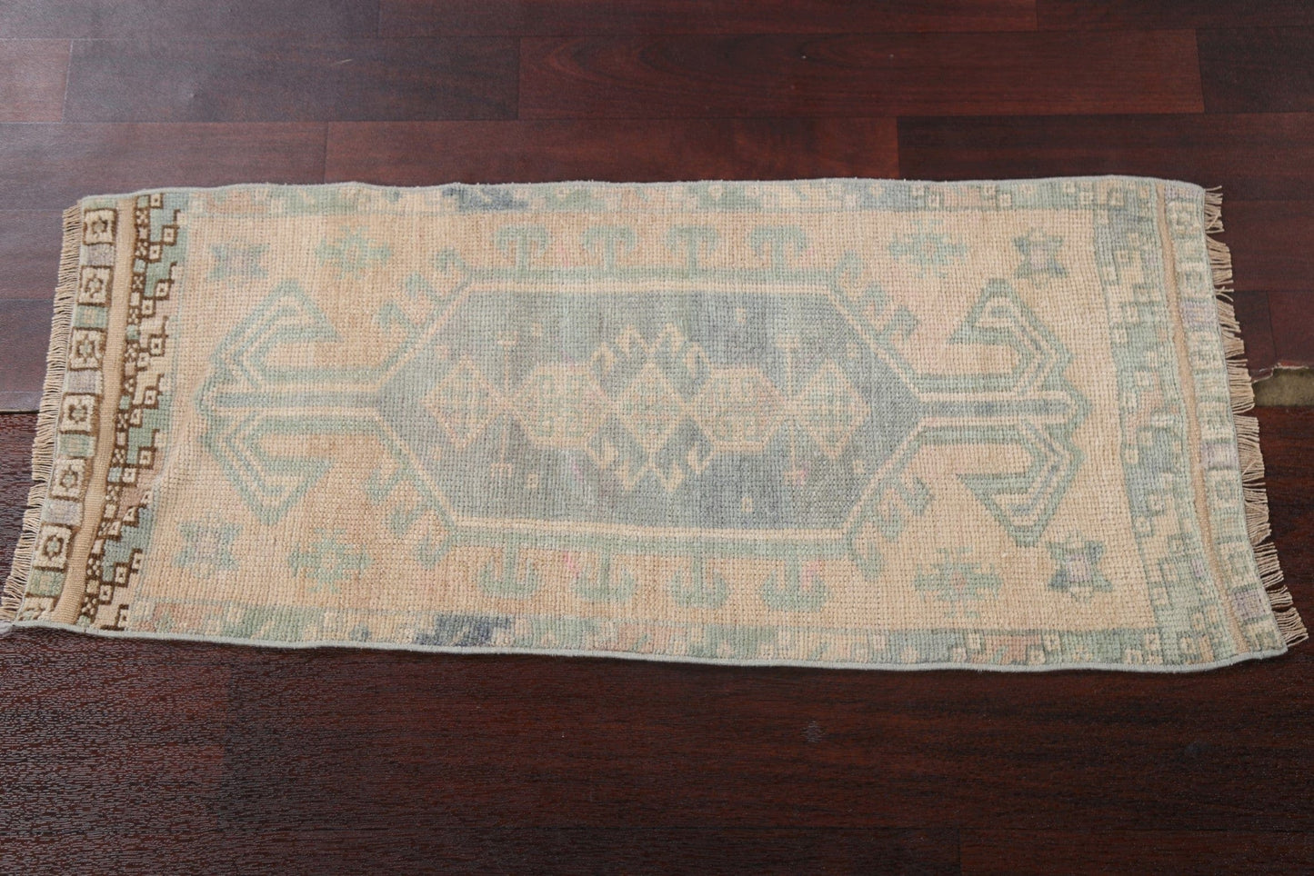 Handmade Wool Oushak Turkish Area Rug 1x3