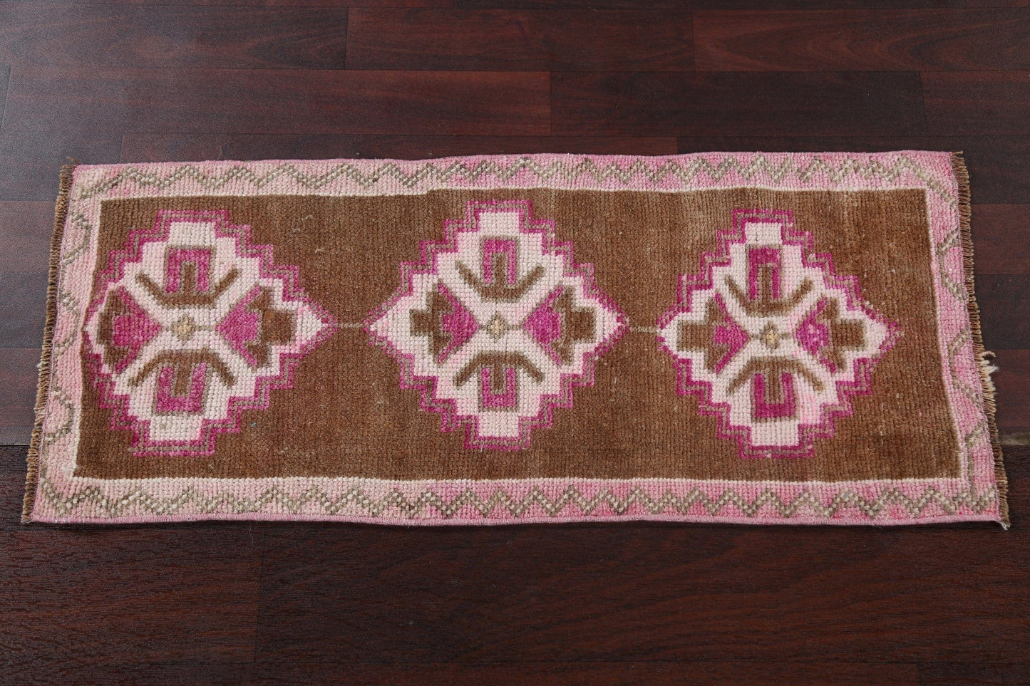 Handmade Oushak Turkish Wool Rug 1x3