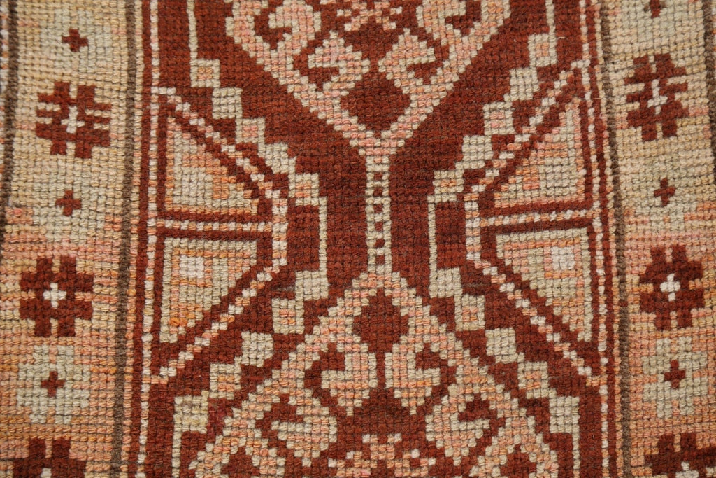 Geometric Oushak Turkish Wool Rug 2x3