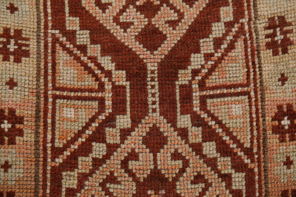 Geometric Oushak Turkish Wool Rug 2x3