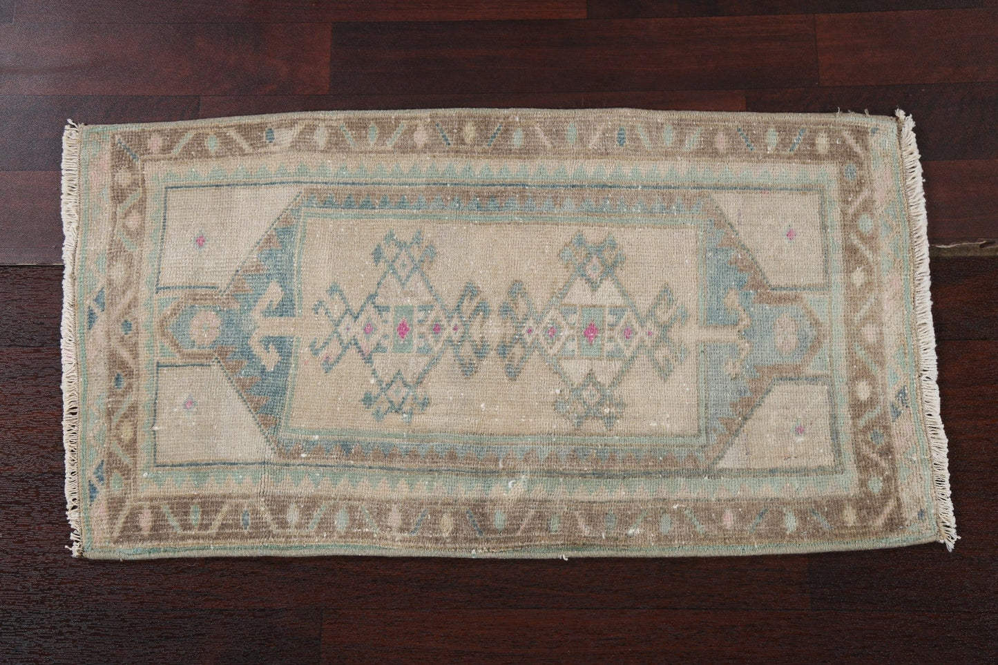 Handmade Oushak Turkish Wool Rug 2x3