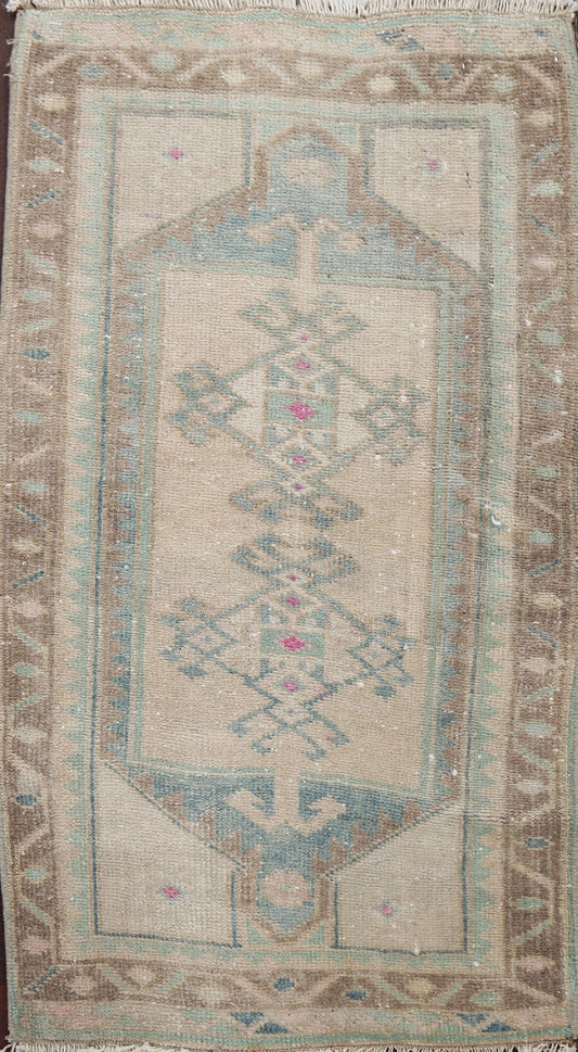 Handmade Oushak Turkish Wool Rug 2x3