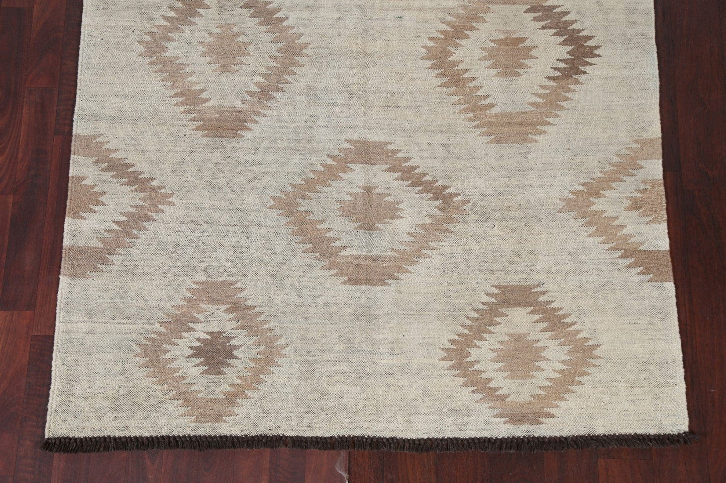 Natural Dye Kilim Handmade Area Rug 5x7