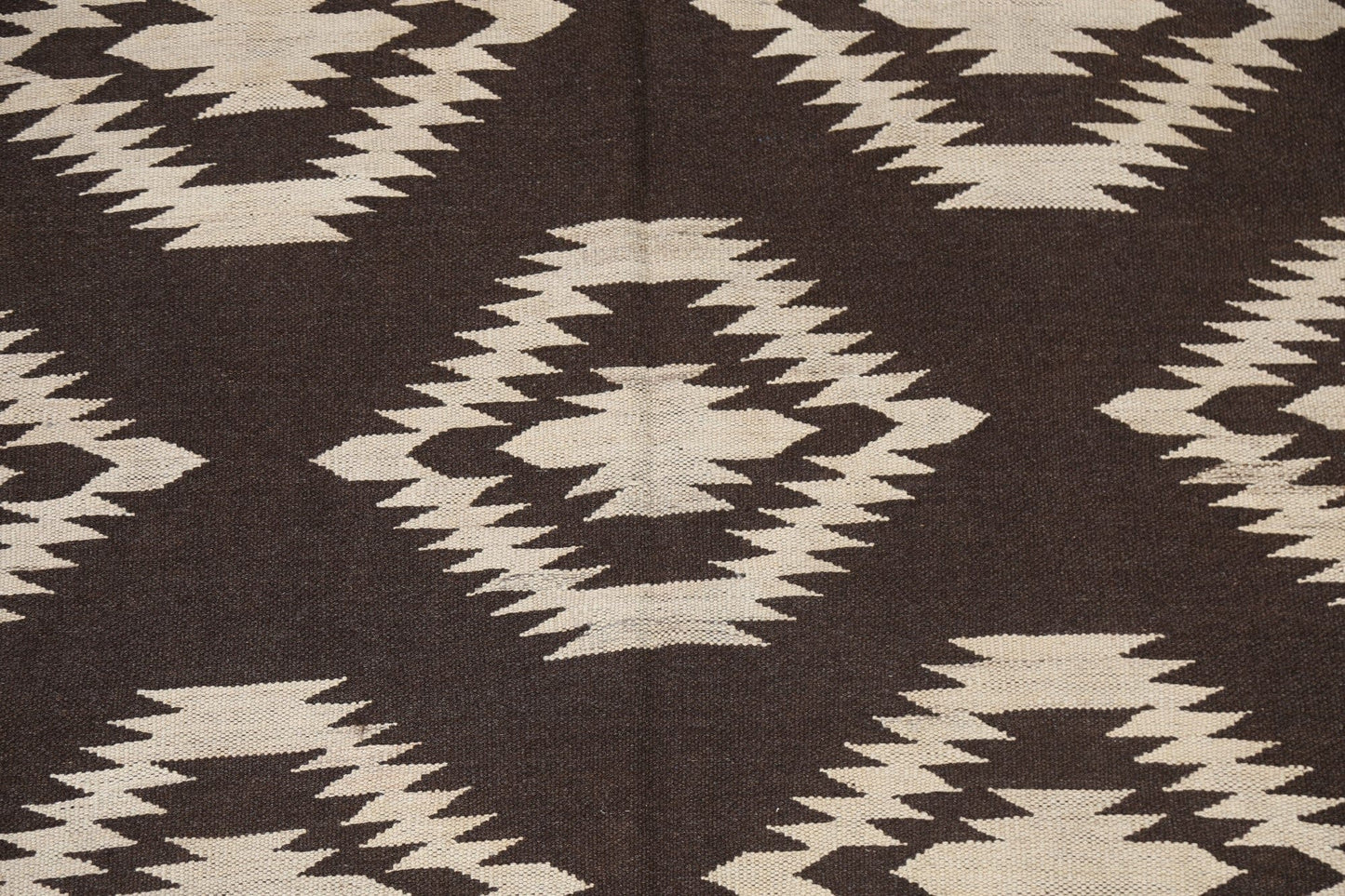 Natural Dye Kilim Handmade Area Rug 5x7