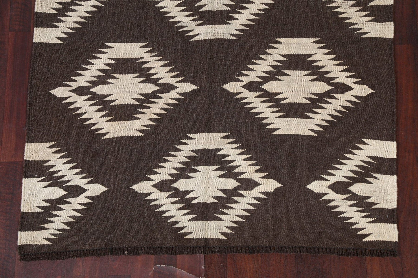 Natural Dye Kilim Handmade Area Rug 5x7