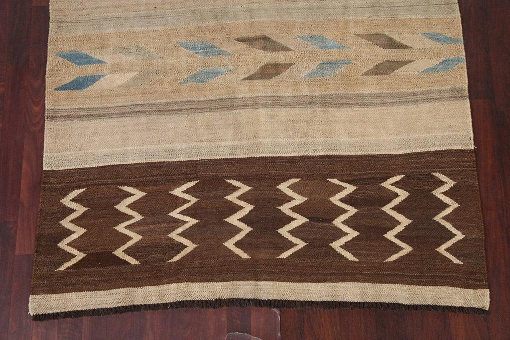 Tribal Kilim Flat Weave Area Rug 5x9