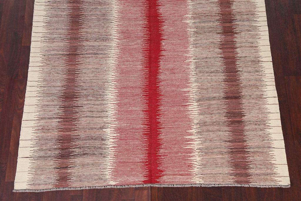 Natural Dye Kilim Handmade Area Rug 6x8