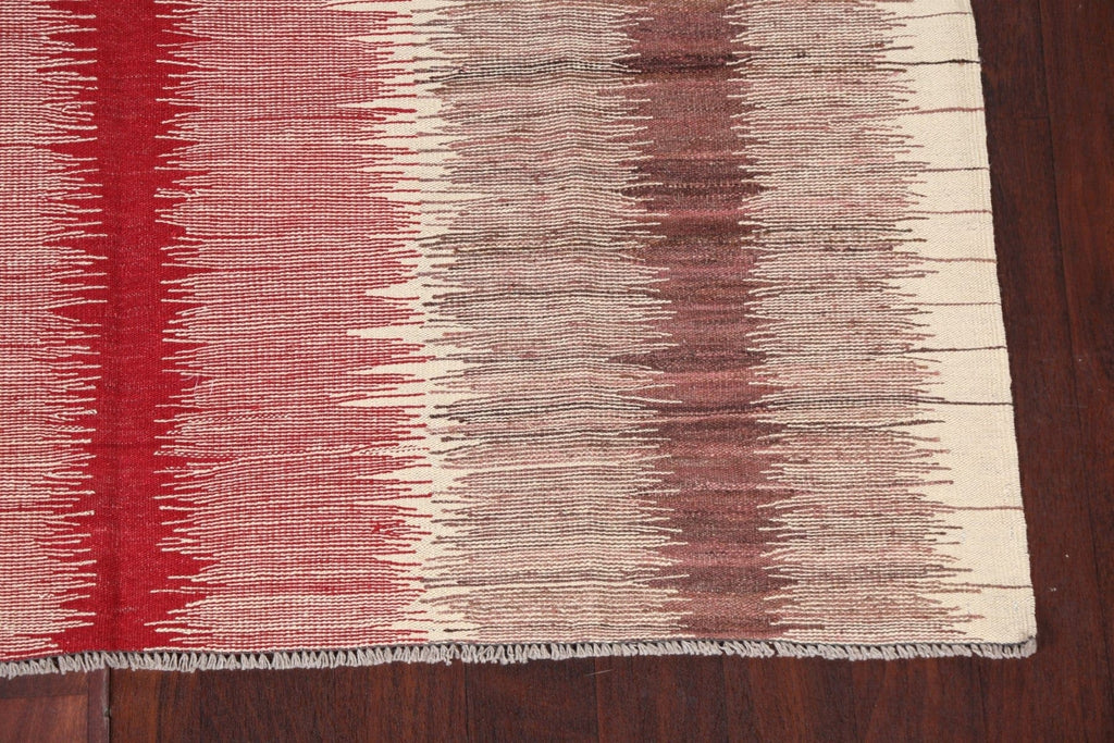 Natural Dye Kilim Handmade Area Rug 6x8