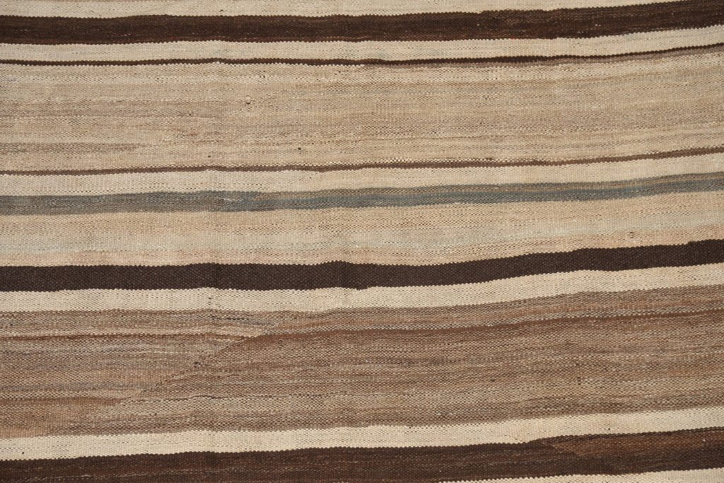 Natural Dye Kilim Flat Weave Area Rug 5x9