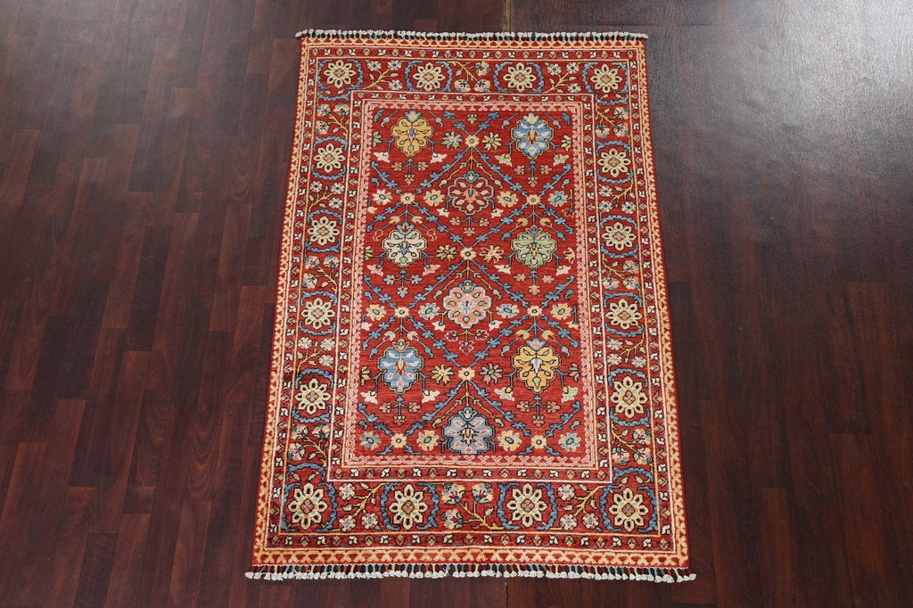 Vegetable Dye Ziegler Handmade Area Rug 4x6