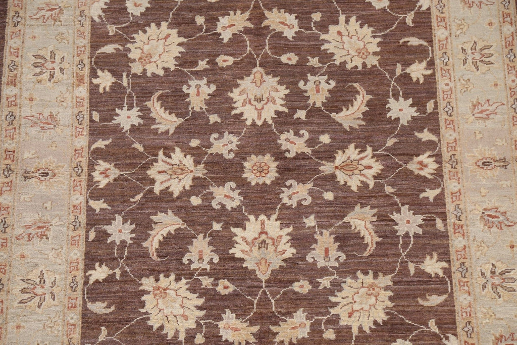 Vegetable Dye Chobi Peshawar Oriental Area Rug 4x6