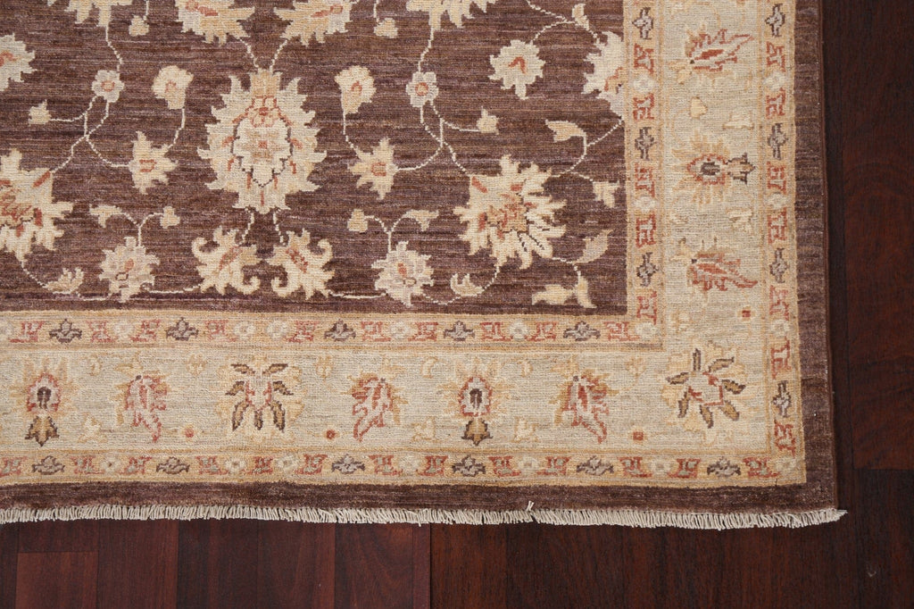 Vegetable Dye Chobi Peshawar Oriental Area Rug 4x6