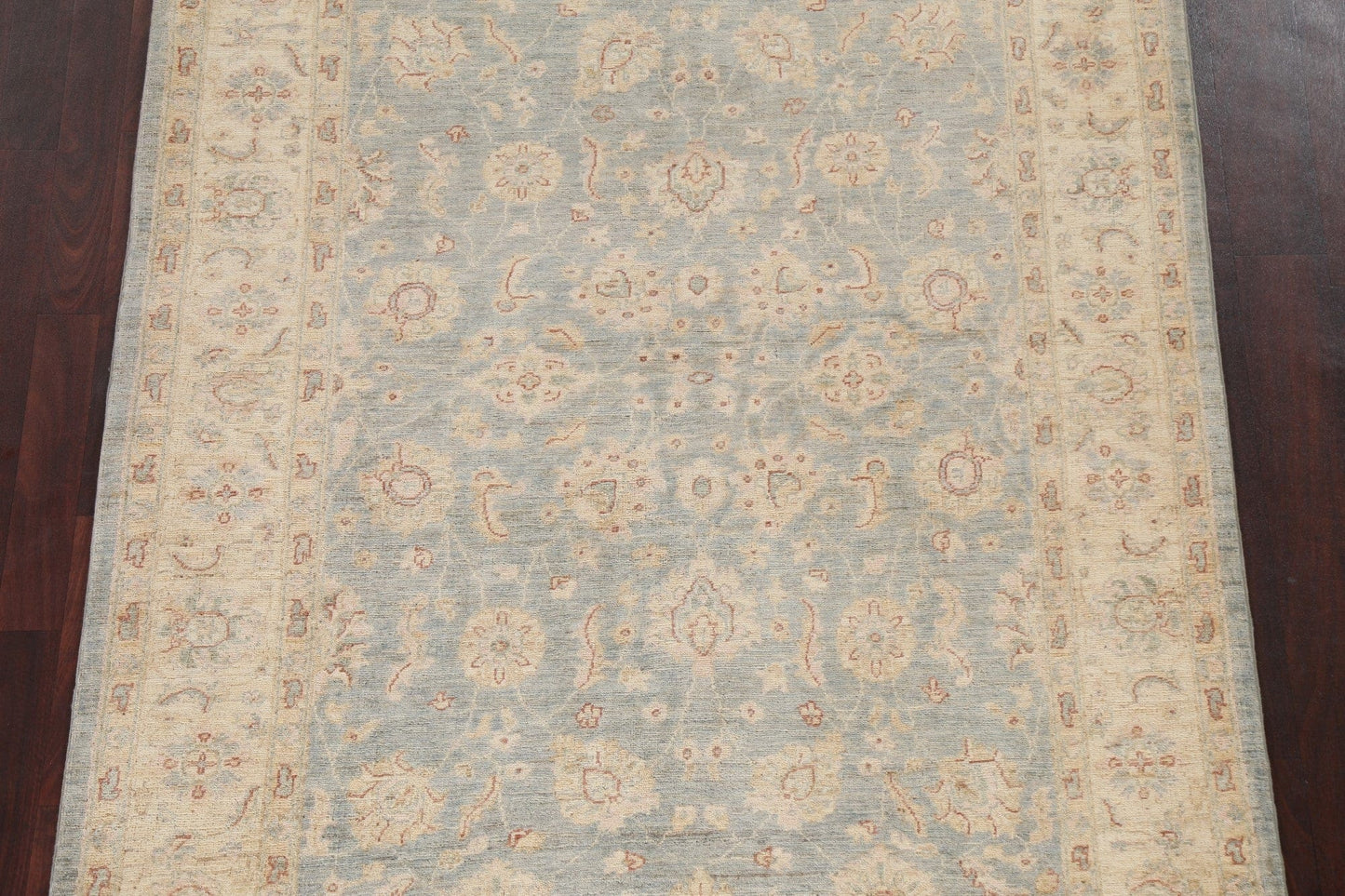 Vegetable Dye Chobi Peshawar Oriental Area Rug 5x7