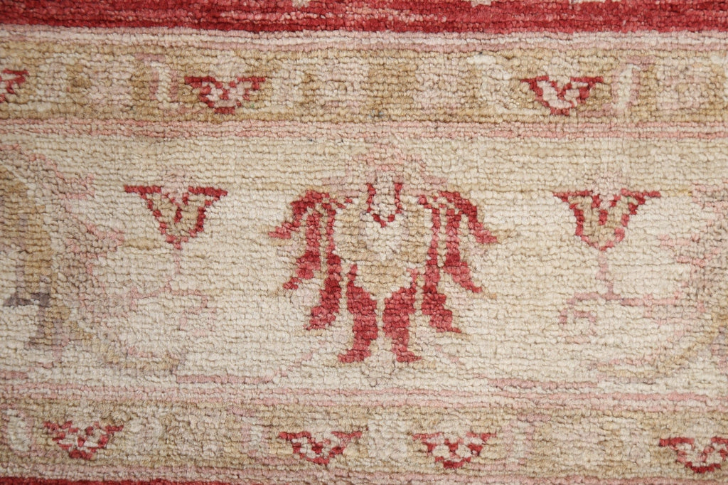 Vegetable Dye Chobi Peshawar Oriental Area Rug 4x5