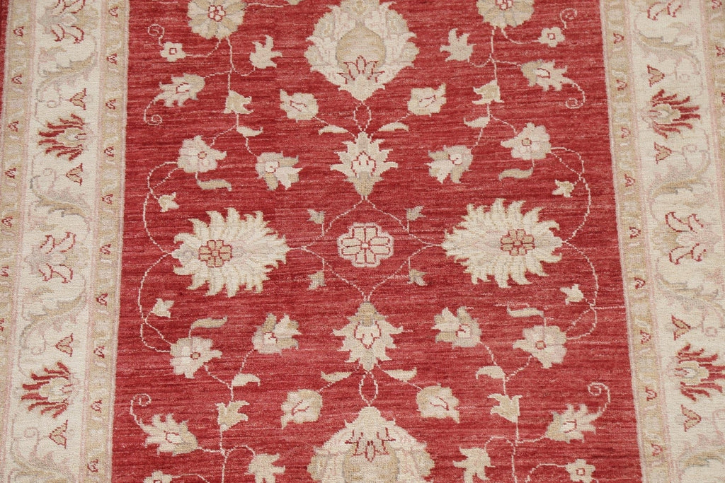 Vegetable Dye Chobi Peshawar Oriental Area Rug 4x5