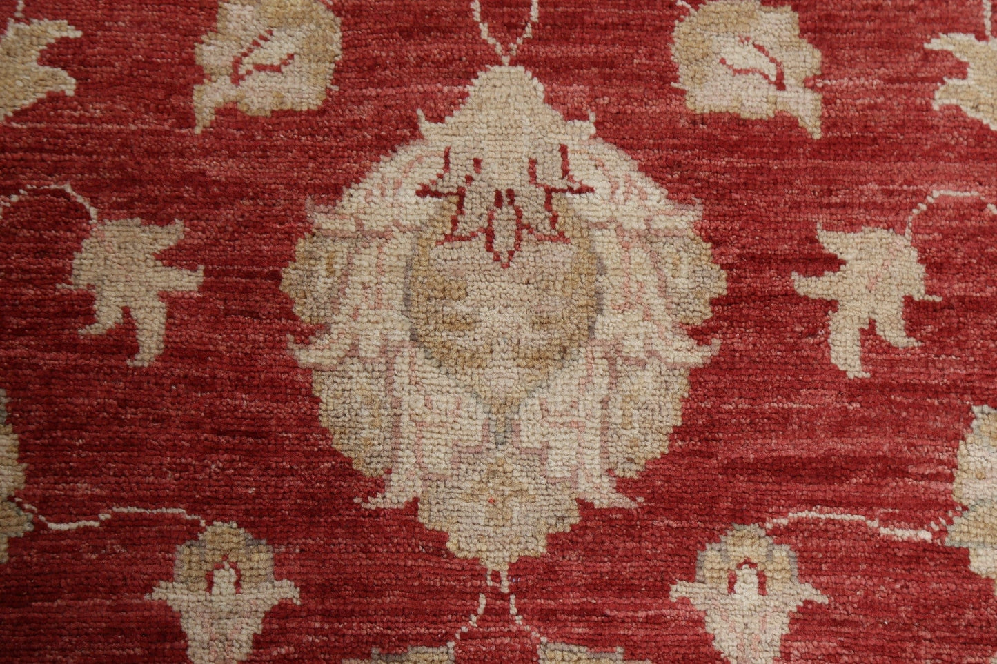 Vegetable Dye Chobi Peshawar Oriental Area Rug 4x5