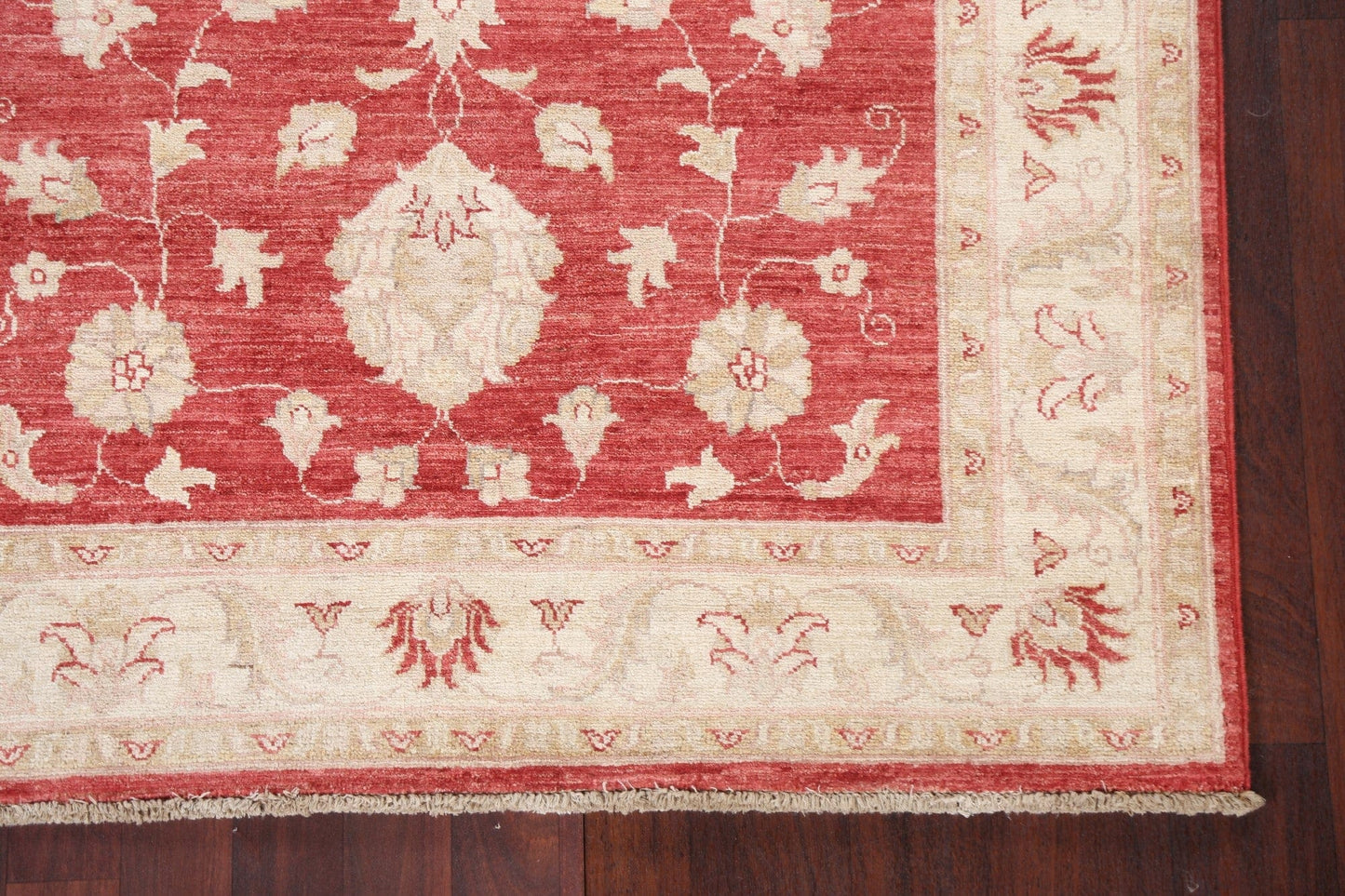 Vegetable Dye Chobi Peshawar Oriental Area Rug 4x5