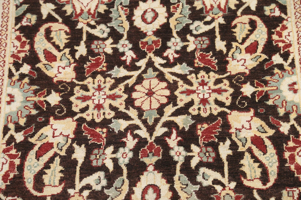 Vegetable Dye Chobi Peshawar Oriental Area Rug 4x6