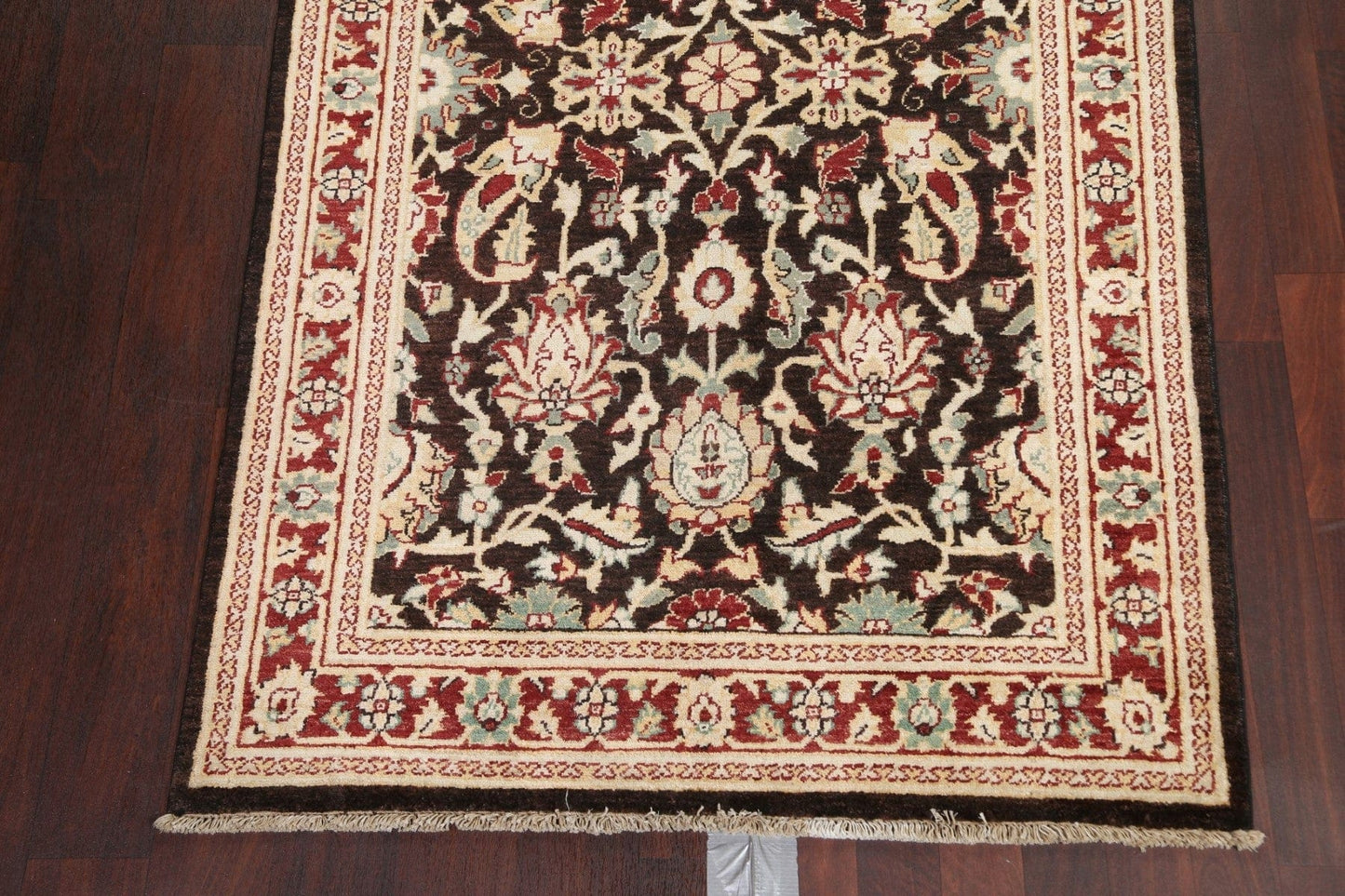 Vegetable Dye Chobi Peshawar Oriental Area Rug 4x6