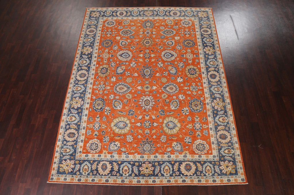 Vegetable Dye Wool Ziegler Oriental Area Rug 9x12